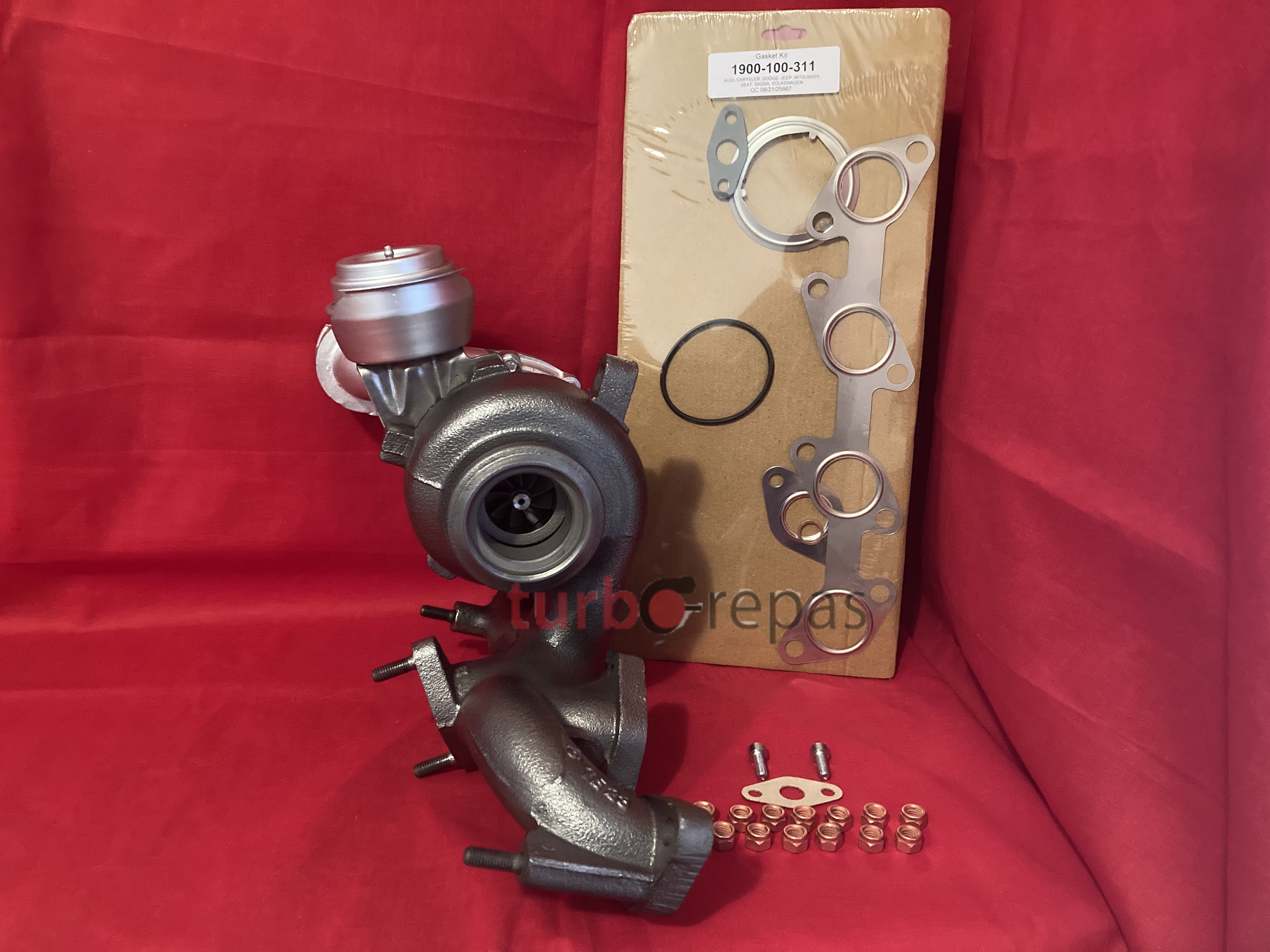 Repasované turbodmychadlo VW Jetta V, 2.0TDi, 103 kW, BKD