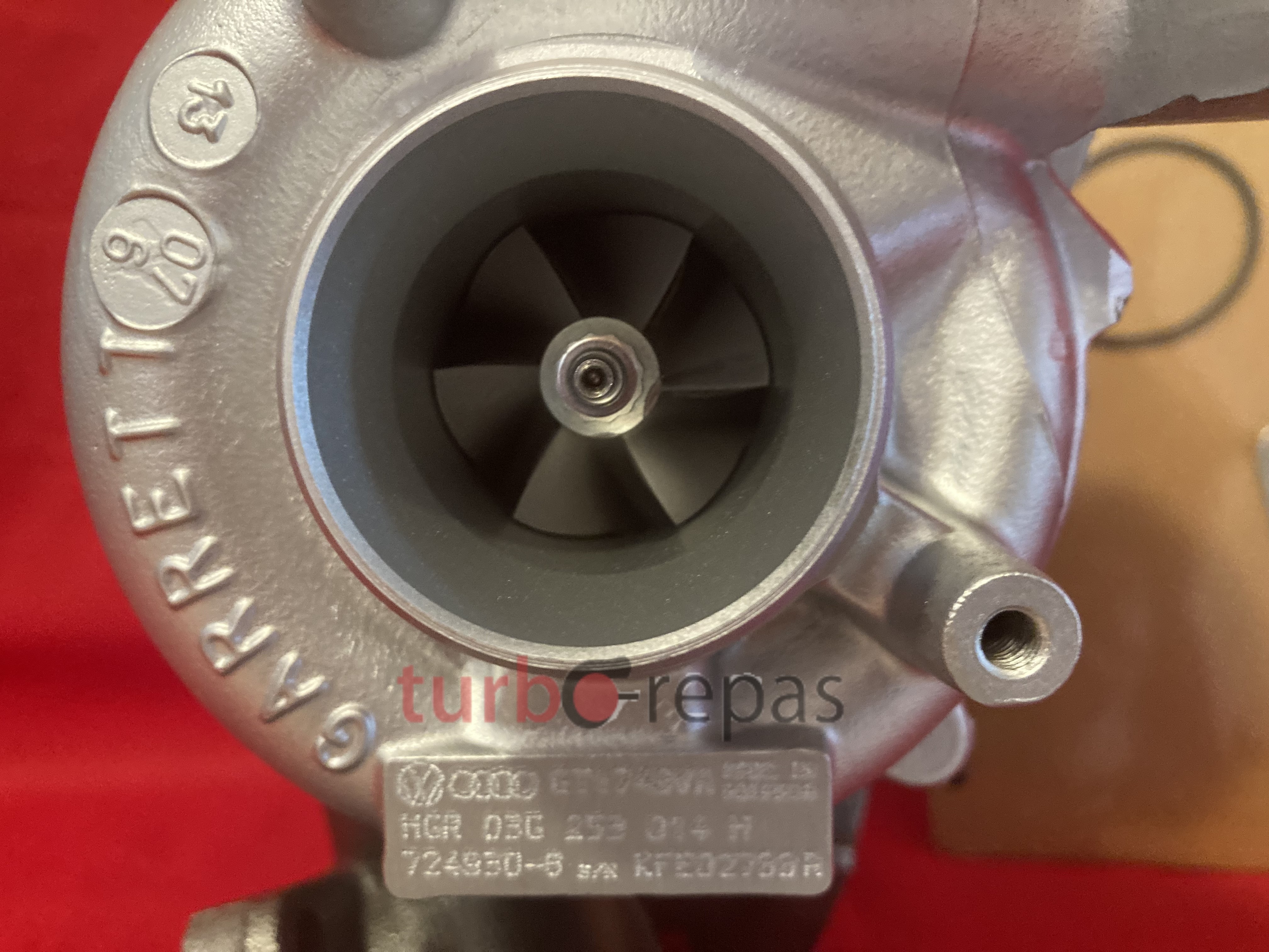 Repasované turbodmychadlo VW Jetta V, 2.0TDi, 103 kW, BKD