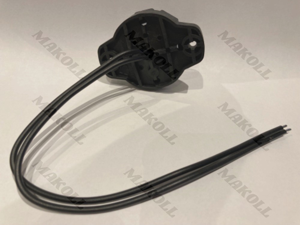 Poziční osvětlení bílé WAS 129 čočka